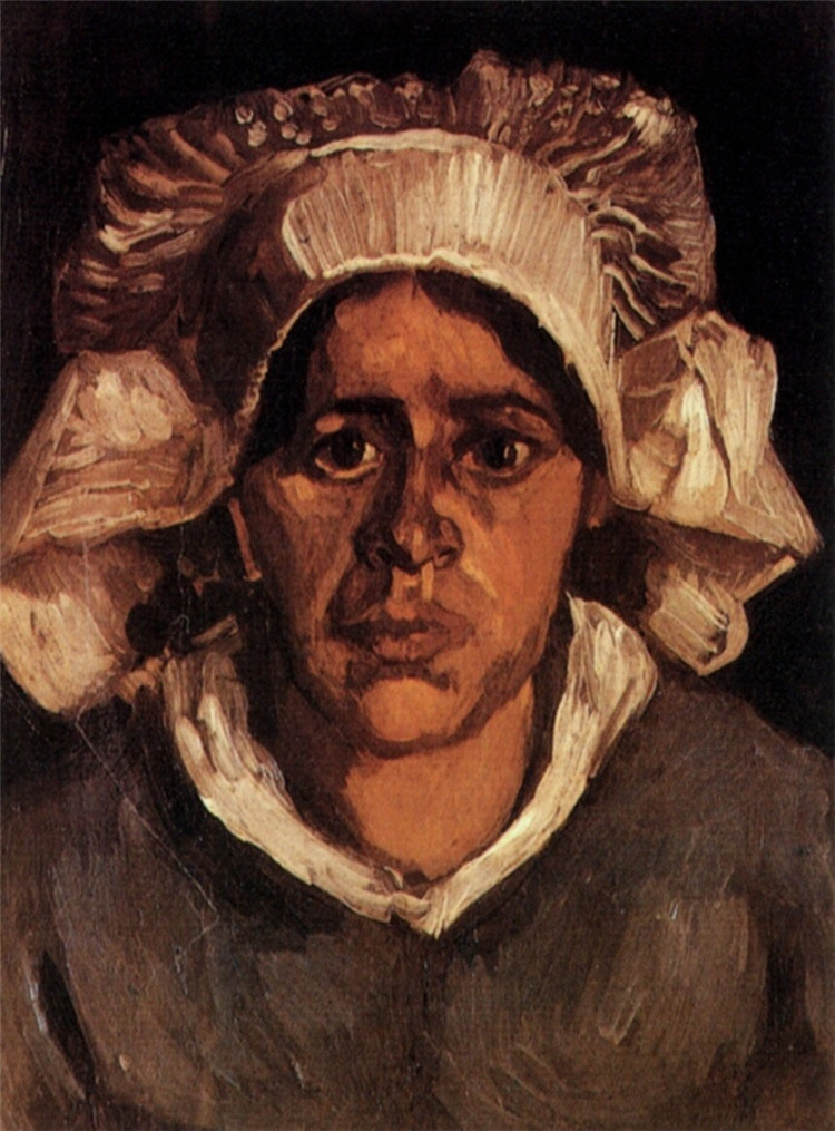 Head Of A Peasant Woman With White Cap 5